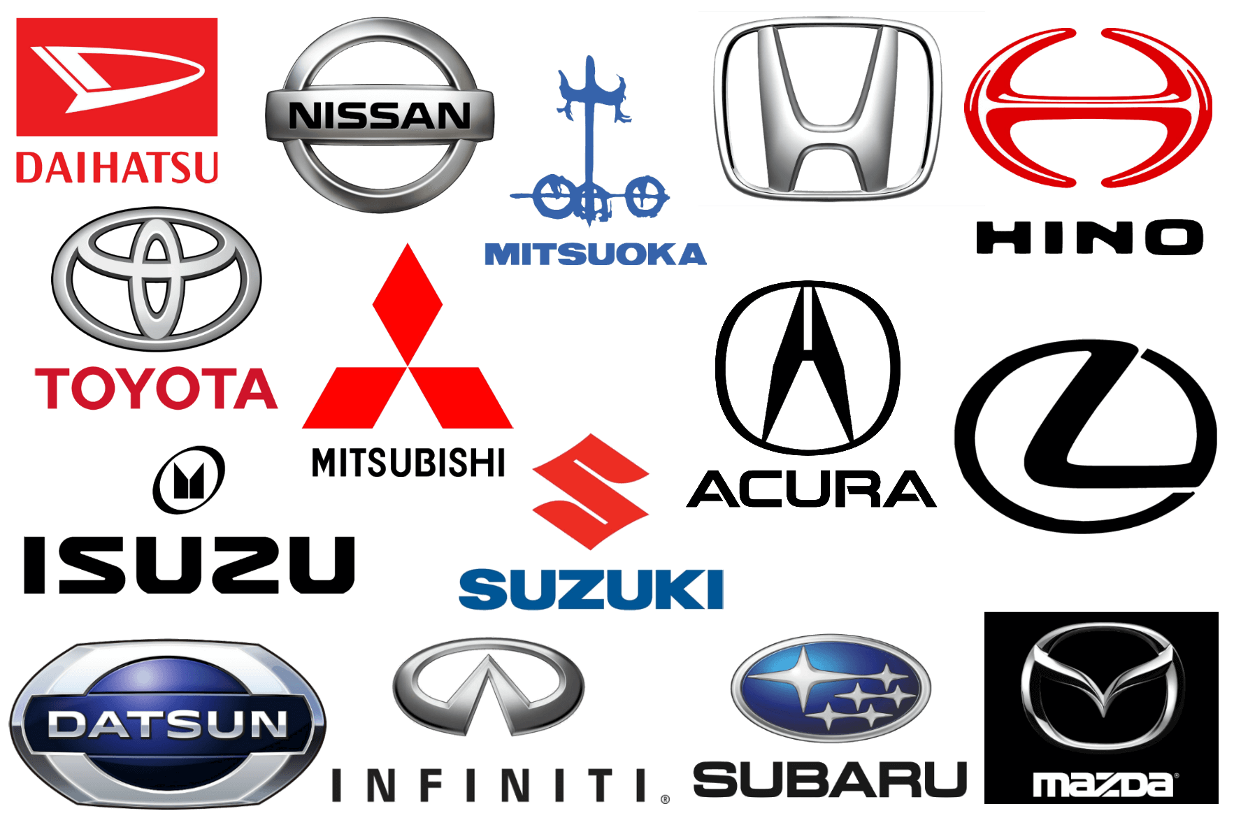 Japanese brands